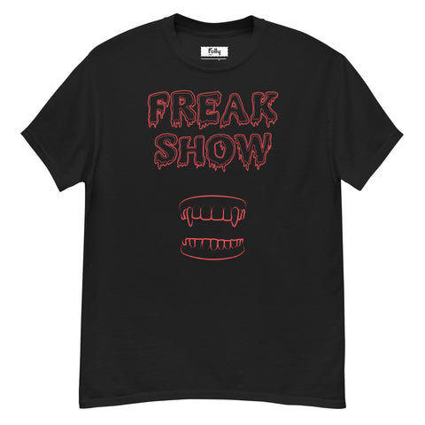 Freak Show T-shirt: Black / Red