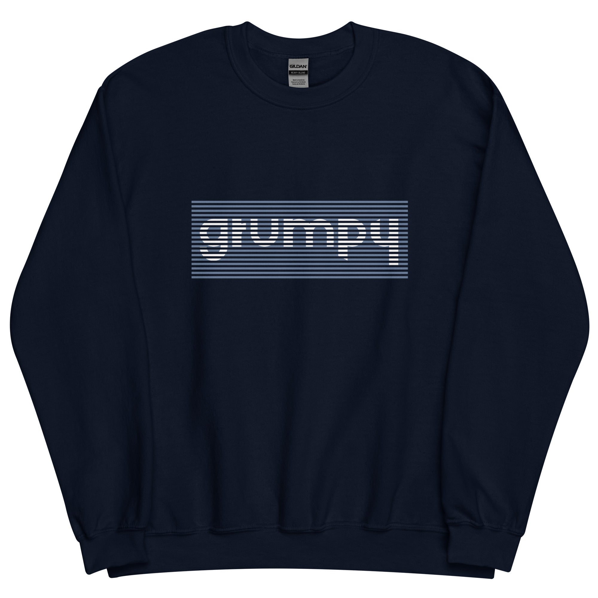 Grumpy Sweatshirt: Navy