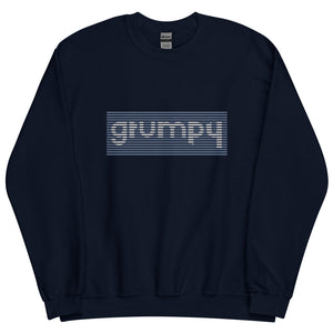 Grumpy Sweatshirt: Navy