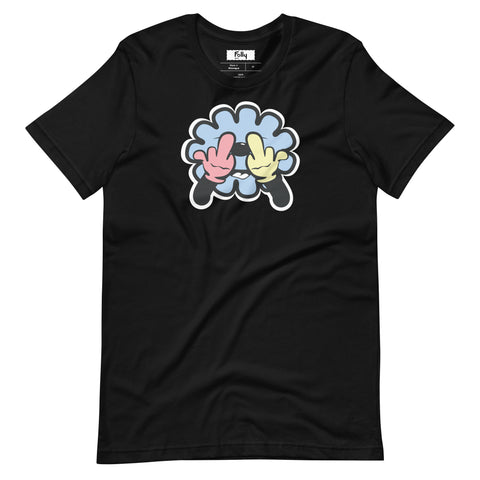 Hairball FU T-Shirt: Black