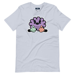 Camiseta Hairball Thumbs Up: Azul claro