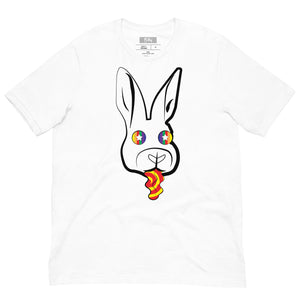 Camiseta Party Bunny: Blanca