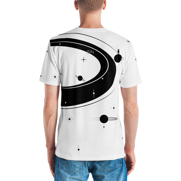 T-shirt Cochon sur Uranus : Blanc