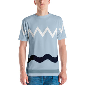 T-shirt Brainwaves : Bleu