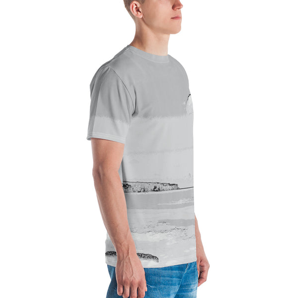 Grey Planet Printed T-shirt