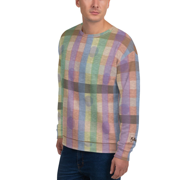 Digi Dot Plaid Sweatshirt: Spectrum