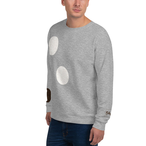 Dot Sweatshirt: Digital Grey