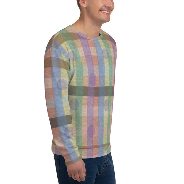 Digi Dot Plaid Sweatshirt: Spectrum