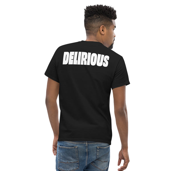 Camiseta Delirious Flower: Negra