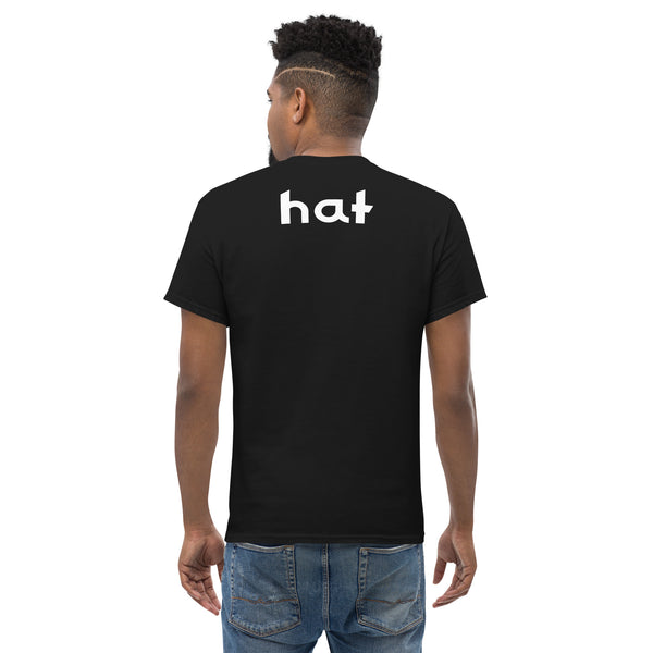 Hat T-shirt: Black