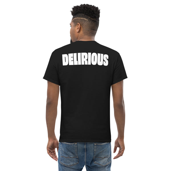 Camiseta Delirious Flower: Negra