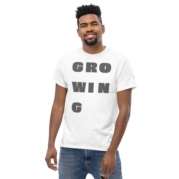 Growing T-shirt: Black Check