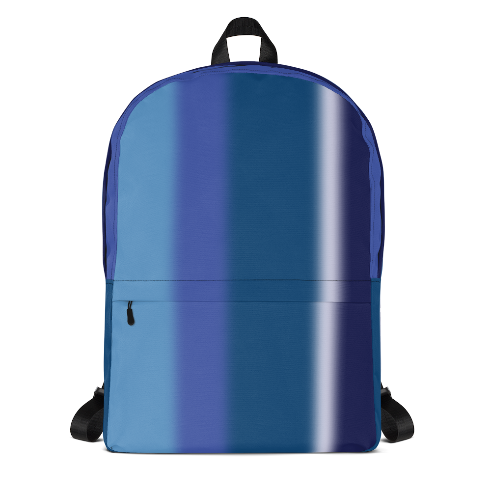 Neon Lights Backpack: Blue