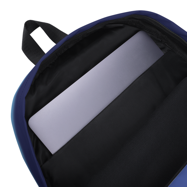Neon Lights Backpack: Blue