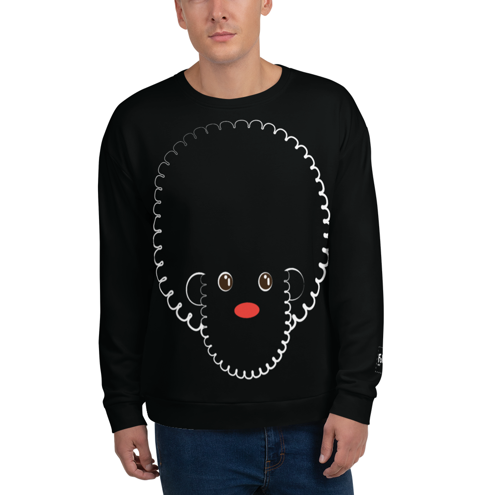 Choco Muppet Sweatshirt: Black