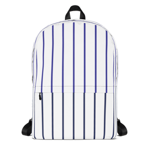 Glow Stripe Backpack - White/Blue/Navy