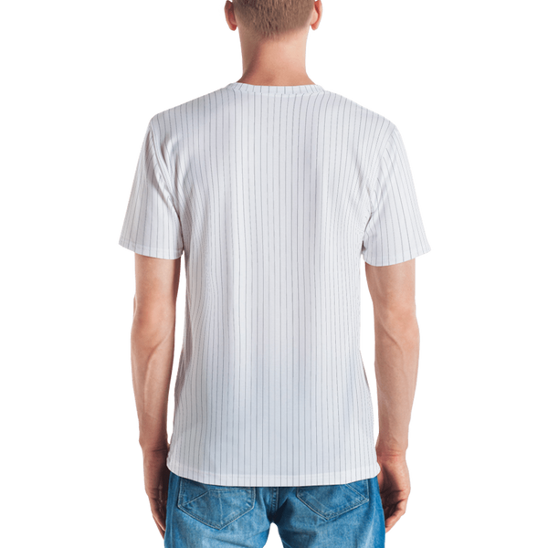 No Pinstripe T-shirt: White
