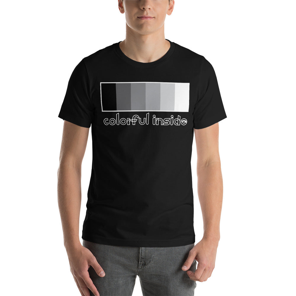 T-shirt intérieur coloré : noir