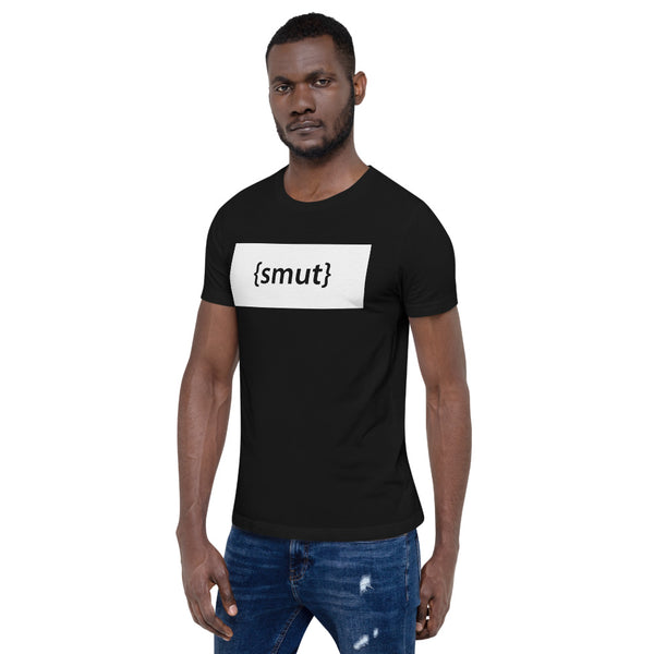 Camiseta Smut: Negro/Blanco