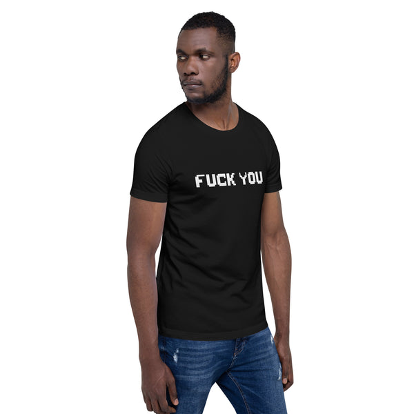 T-shirt Va te faire foutre : Noir