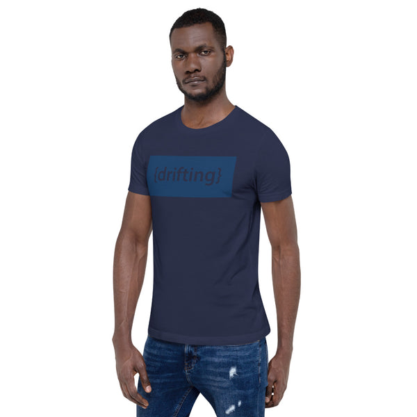 Camiseta Drifting: Azul Marino/Azul