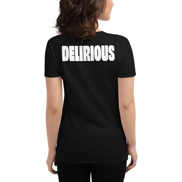 Camiseta Delirious Flora: Negra