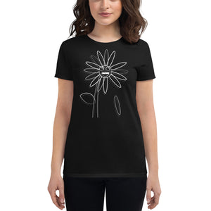 Camiseta Delirious Flora: Negra